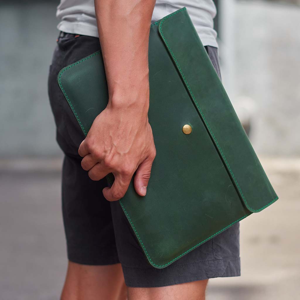 Lab Leather Laptop Sleeve