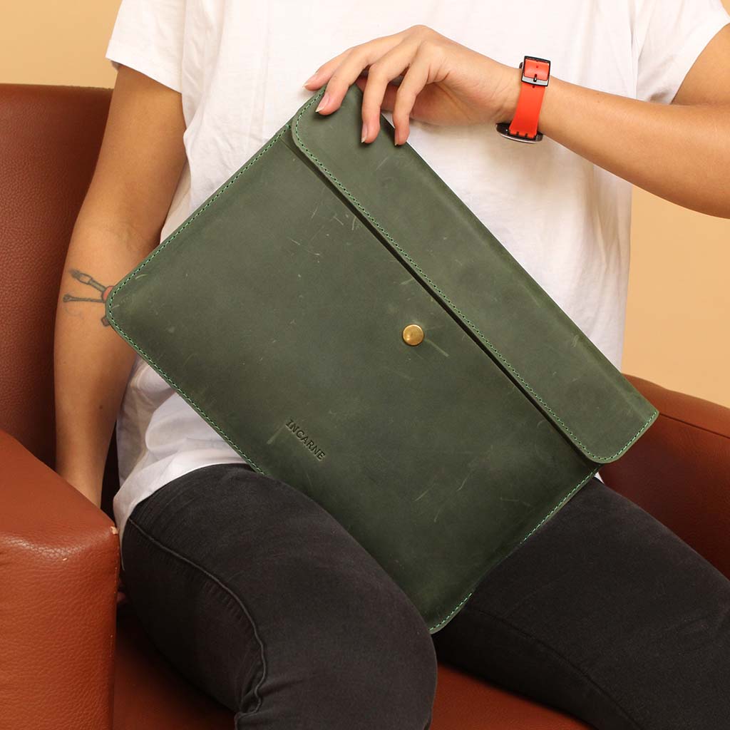 Lab Leather Laptop Sleeve