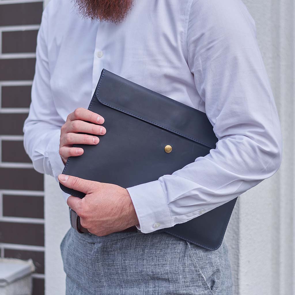 Lab Leather Laptop Sleeve
