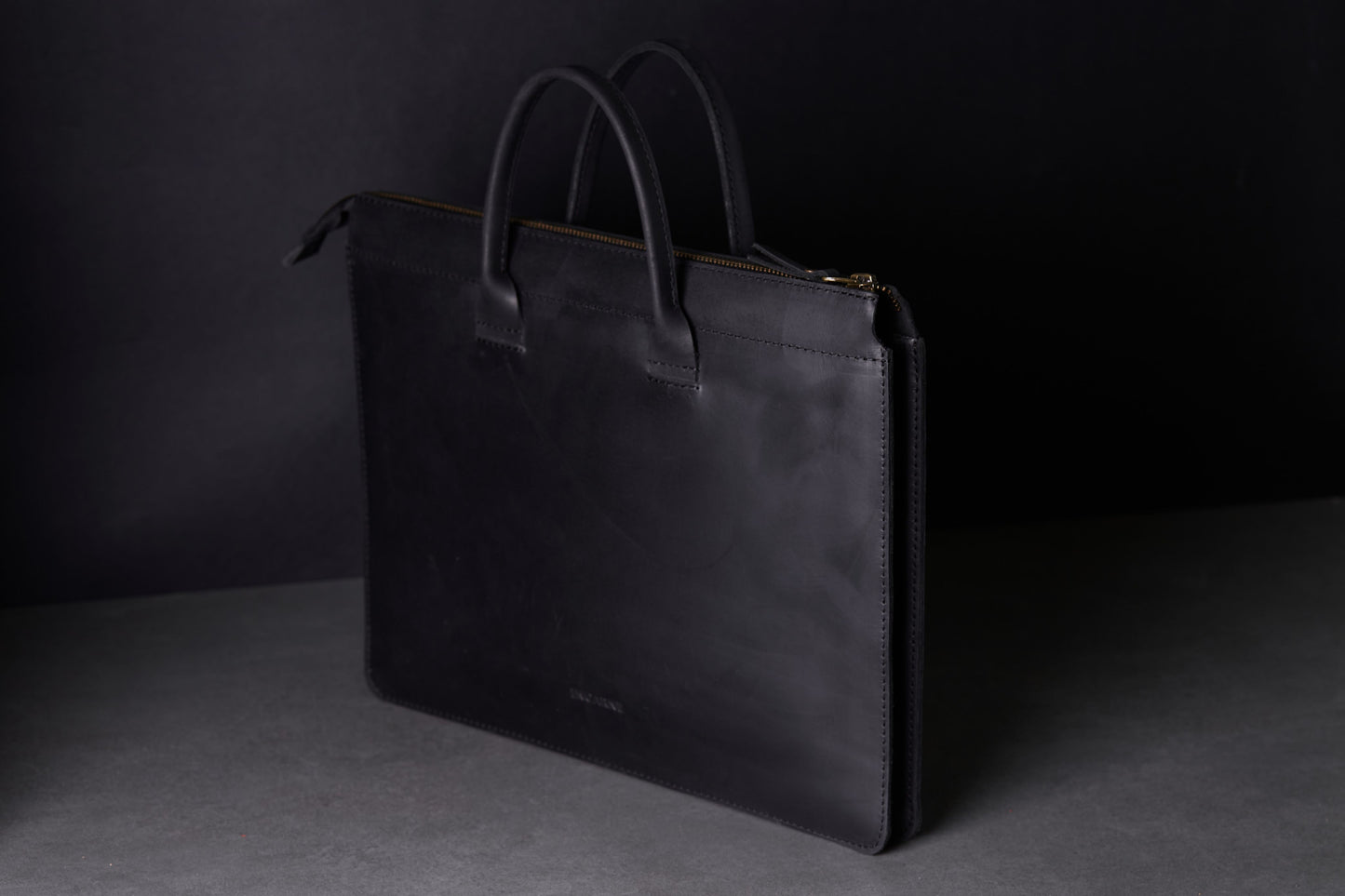 Stem Leather Laptop Sleeve with Handles