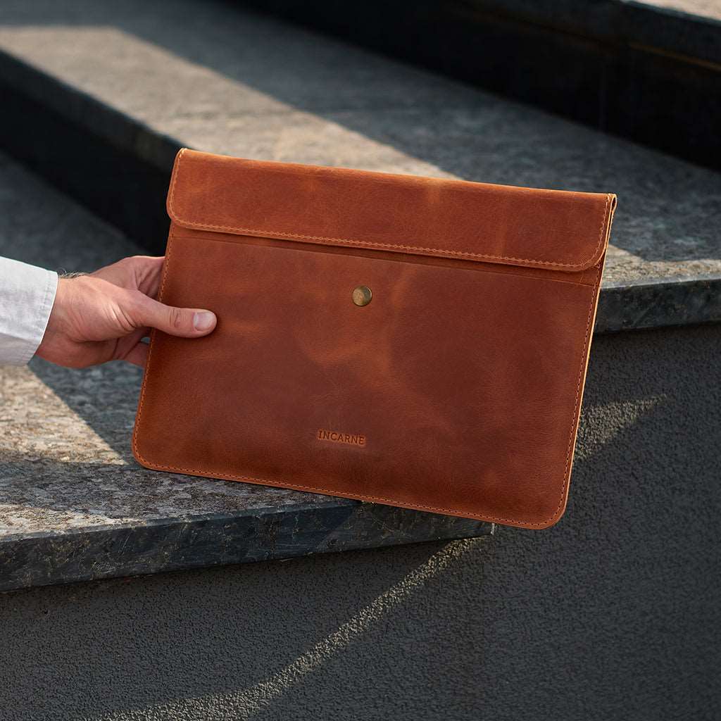 Lab Leather Laptop Sleeve