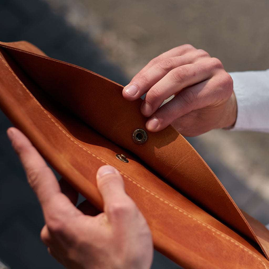 Lab Leather Laptop Sleeve