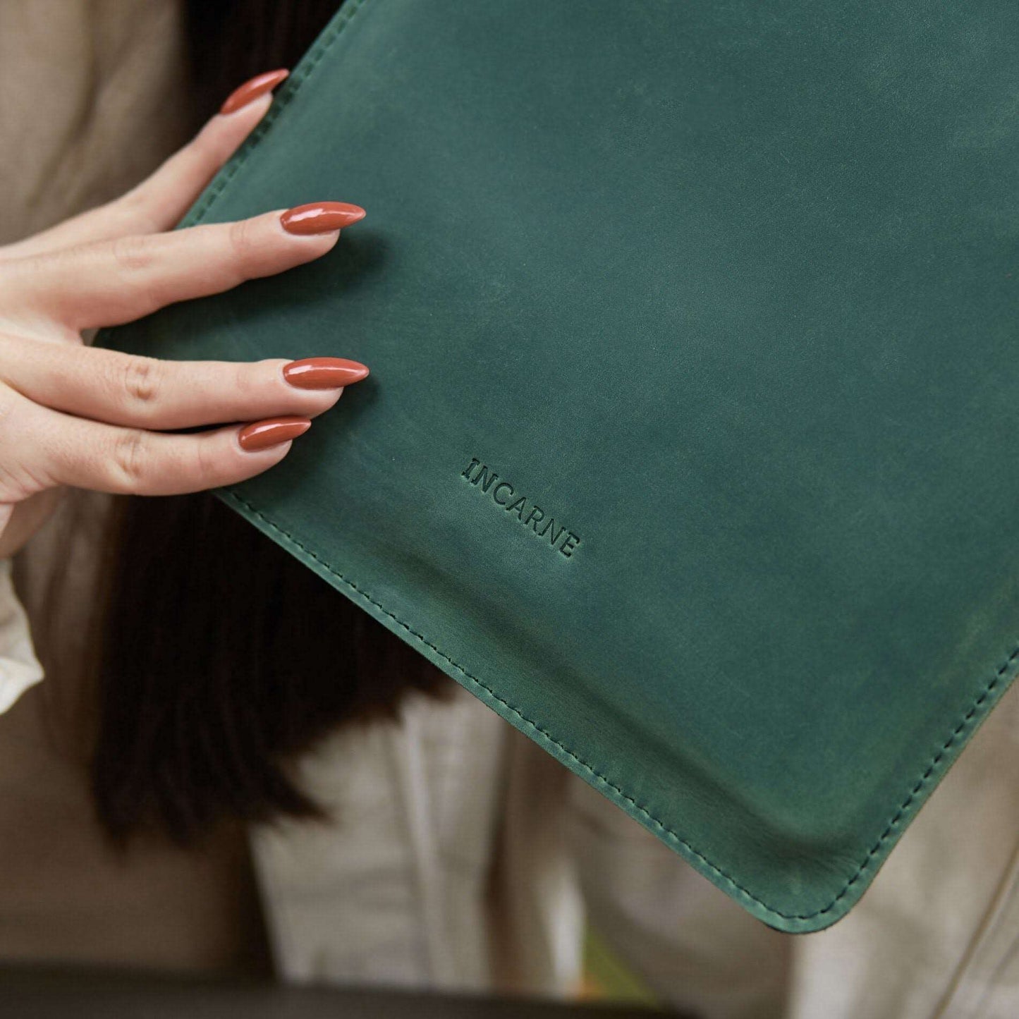 Free Port Leather iPad Sleeve
