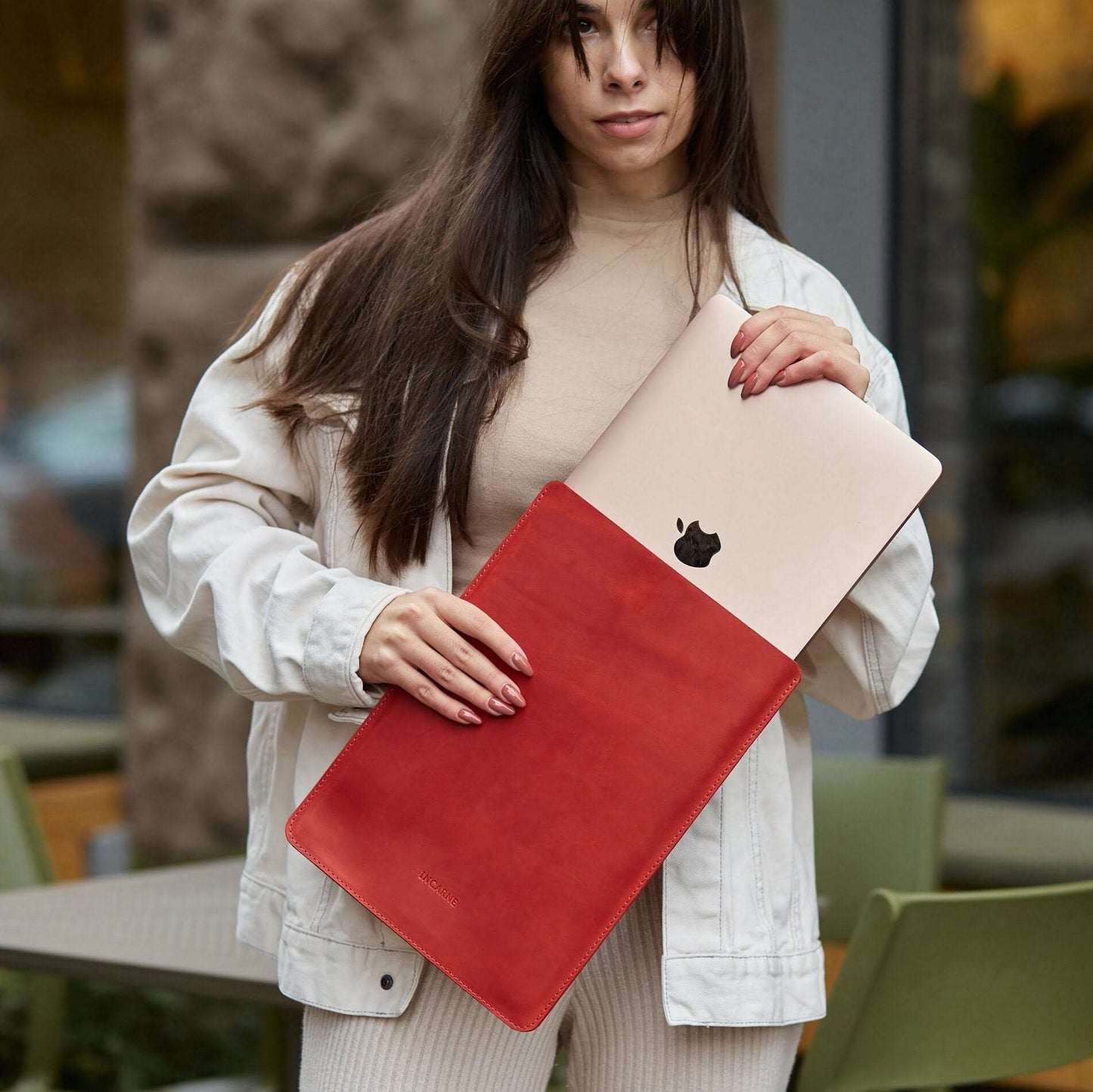 Free Port Leather iPad Sleeve