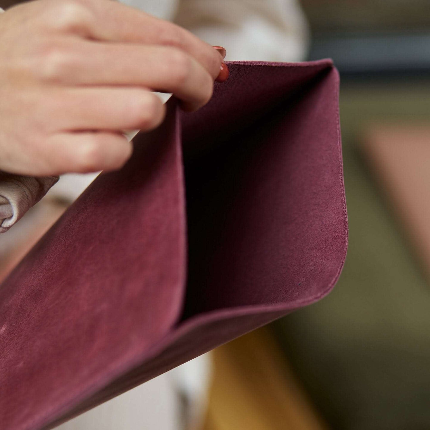 Free Port Leather iPad Sleeve