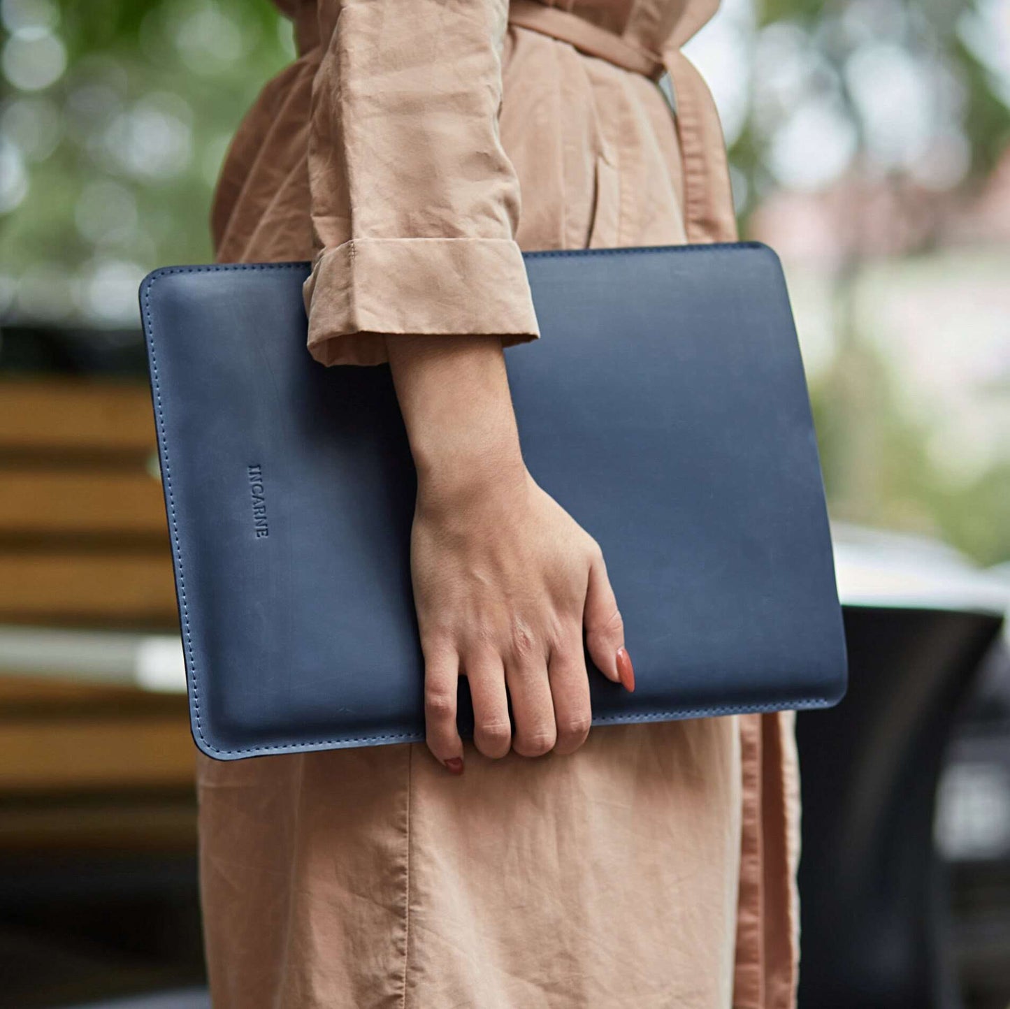 Free Port Leather iPad Sleeve