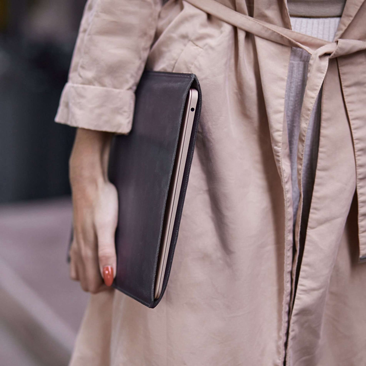 Free Port Leather iPad Sleeve