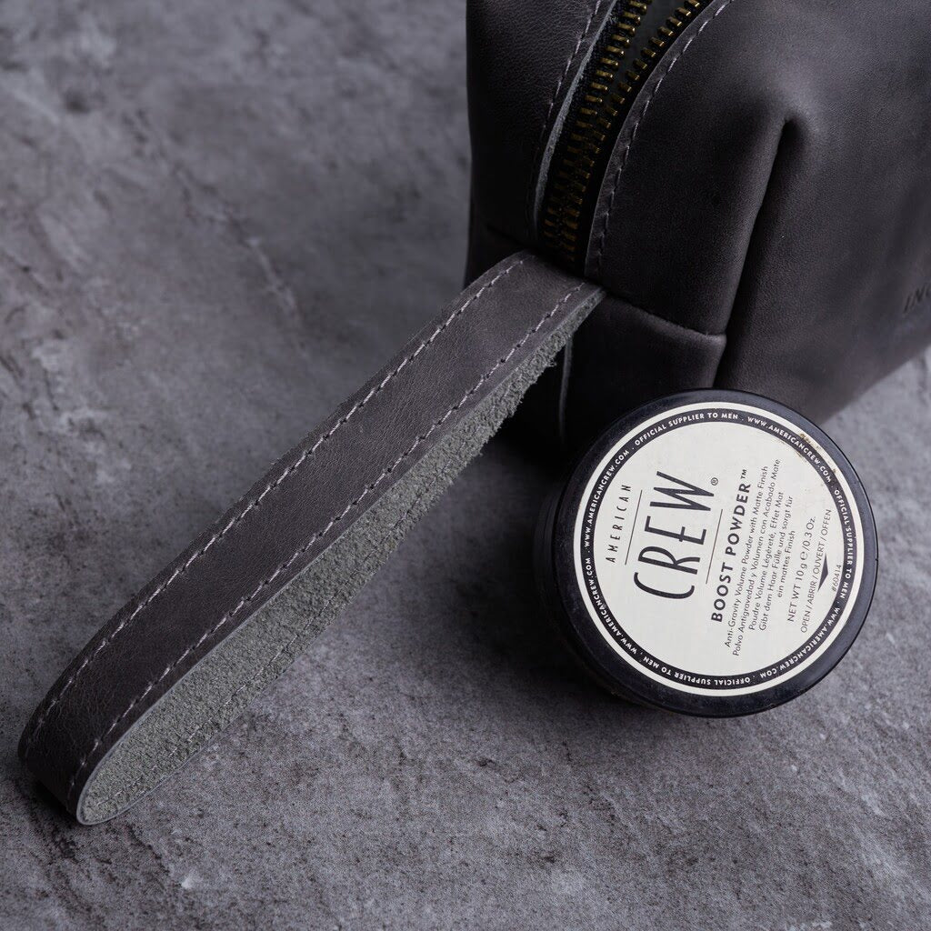 OnBoard Leather Travel Cosmetic Bag