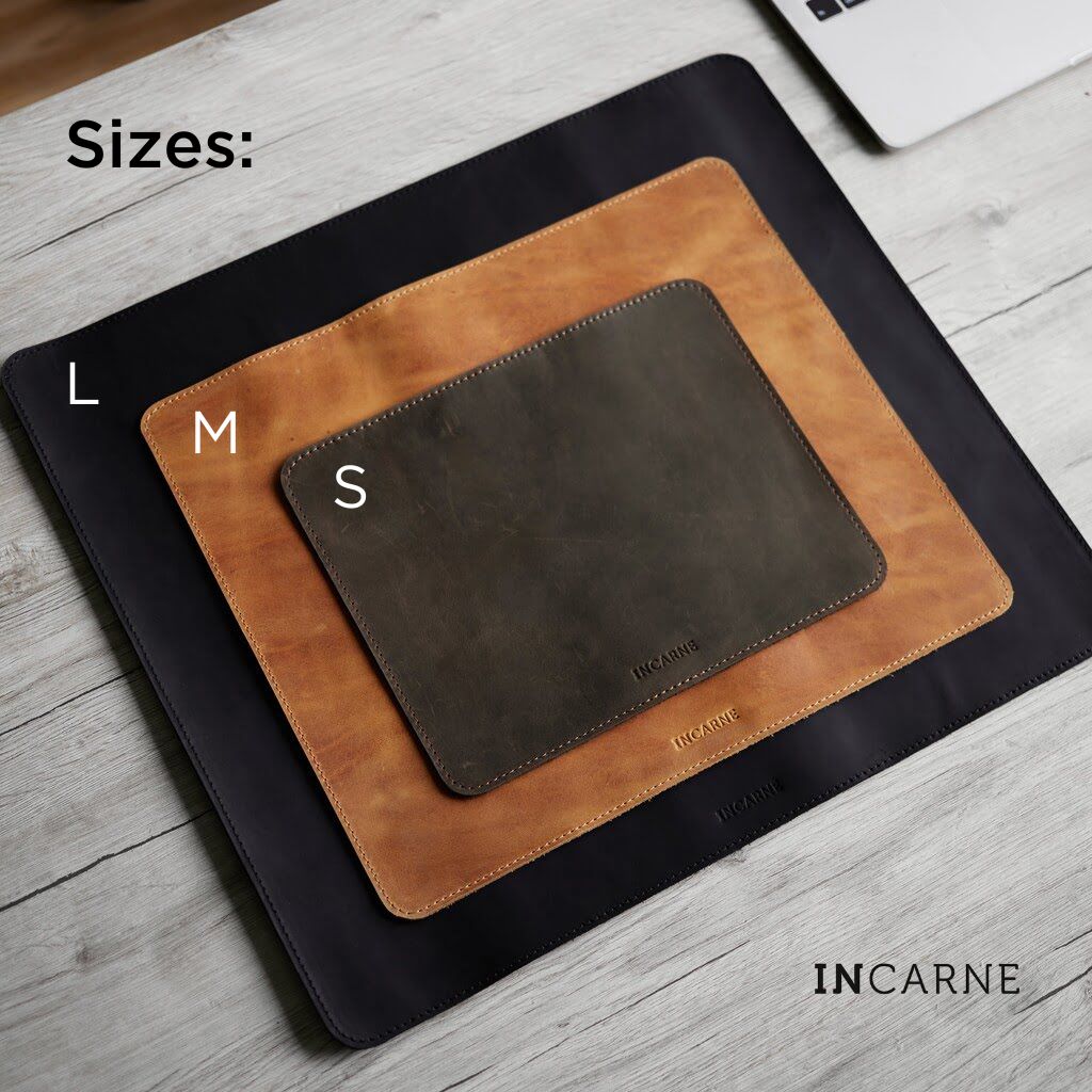 Word Leather Mousepad