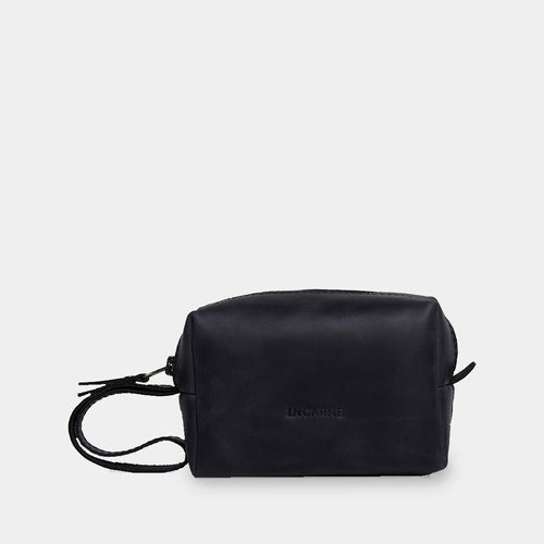 OnBoard Leather Travel Cosmetic Bag