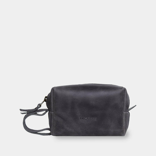 OnBoard Leather Travel Cosmetic Bag