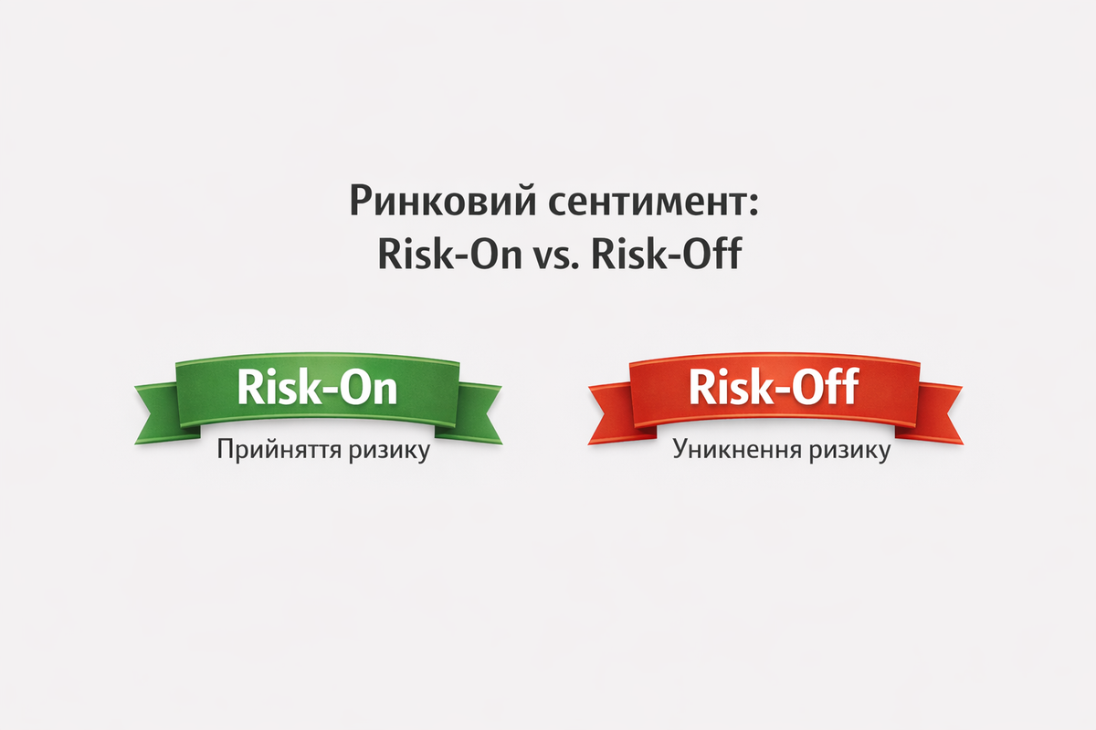 Ринковий сентимент. Risk on \ off
