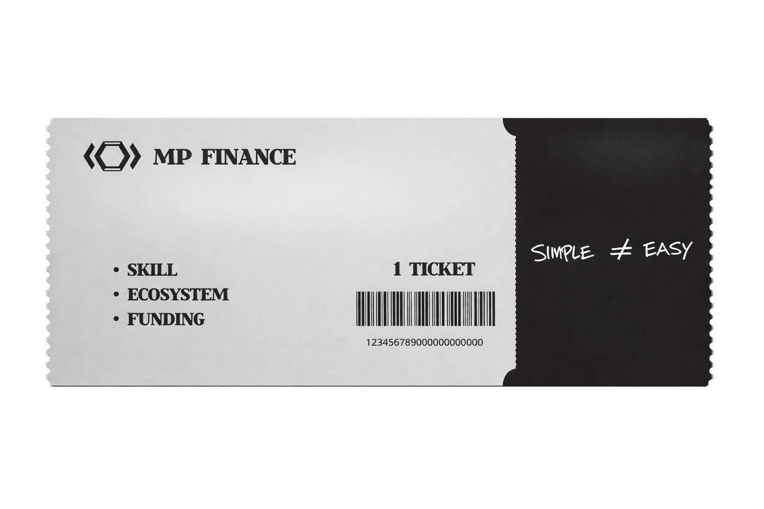 MP Finance ticket