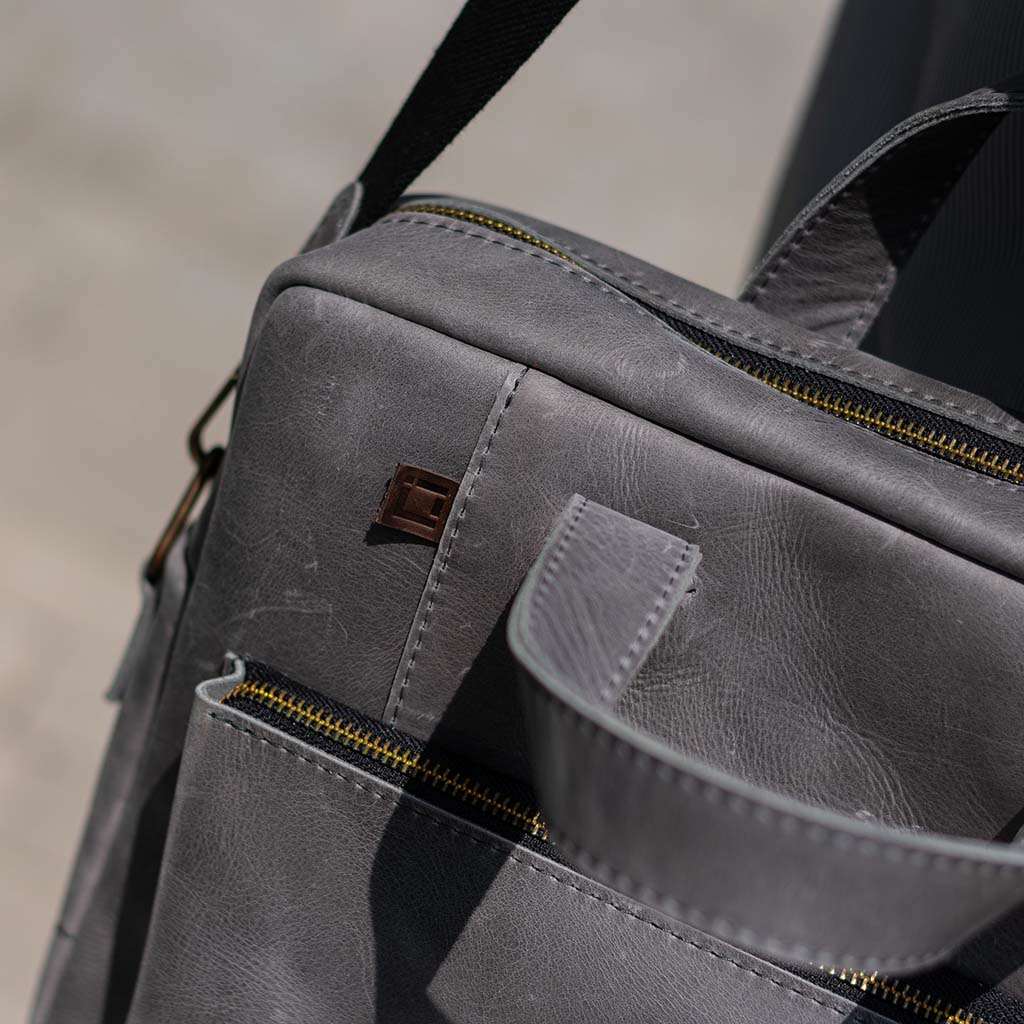 Biz Leather Laptop Bag