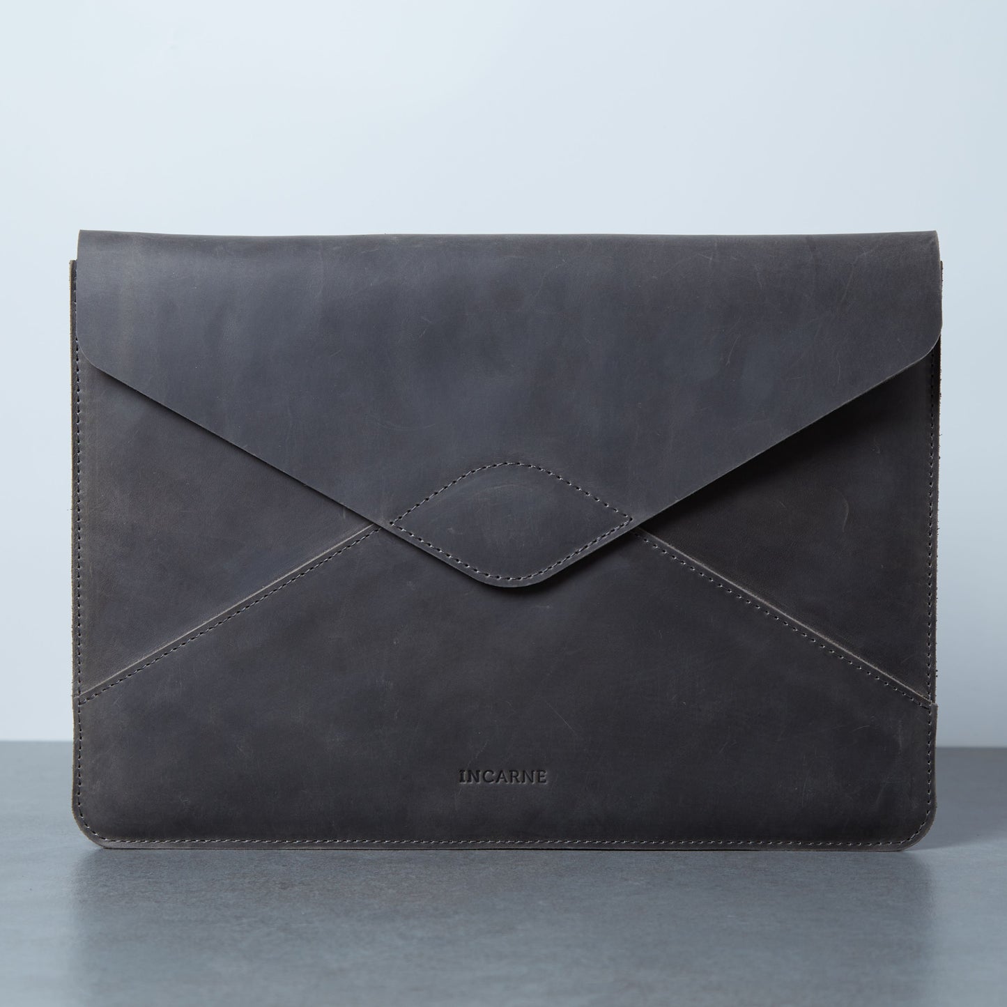 Message Leather Laptop Sleeve