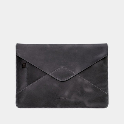 Message Leather Laptop Sleeve