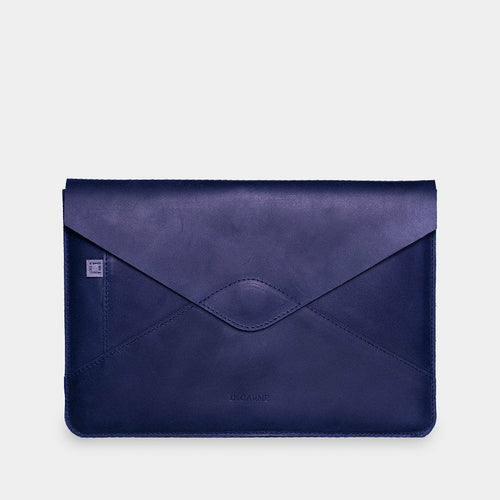 Message Leather Laptop Sleeve