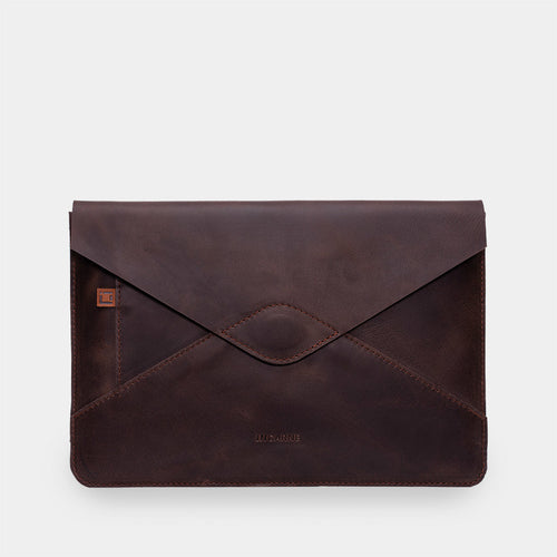 Message Leather Laptop Sleeve