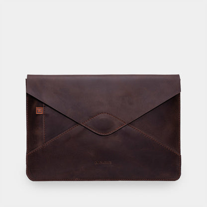 Message Leather Laptop Sleeve