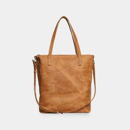 Minimalistic Leather Women's 2in1 Bag