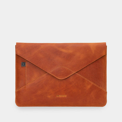 Message Leather Laptop Sleeve