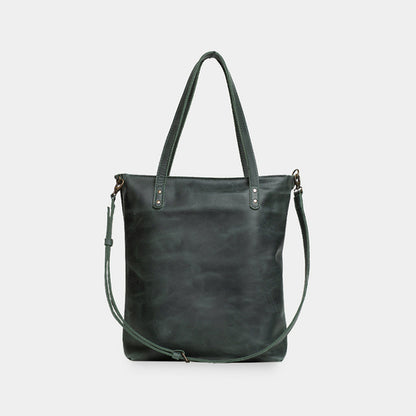 Minimalistic Leather Women's 2in1 Bag